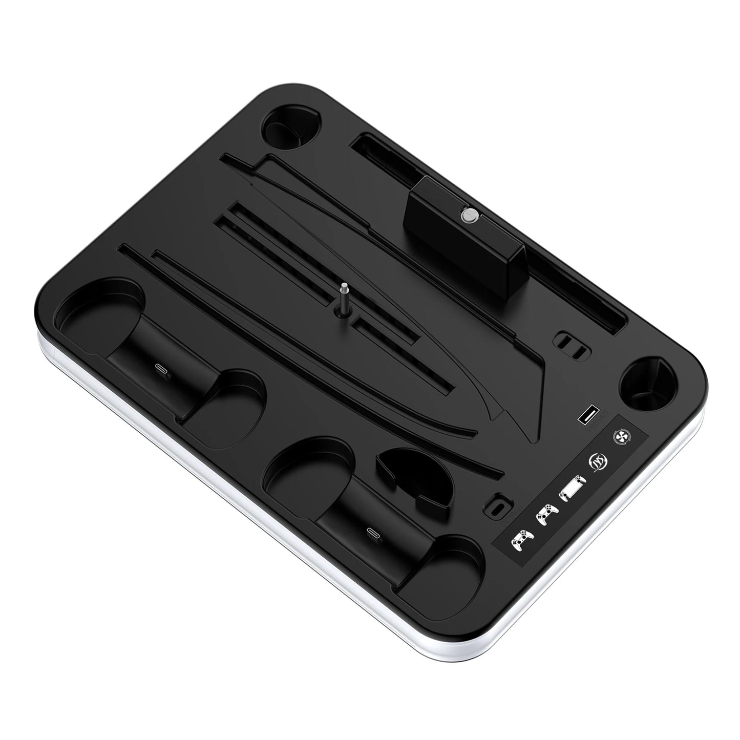 Station Multifonction PS5 - Support avec Refroidissement et Charge Manettes